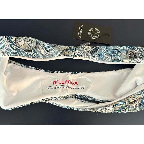 RELLECIGA Women's Cheeky Brazilian Cut Bikini Bottom Printed Size Small - Picture 6 of 6